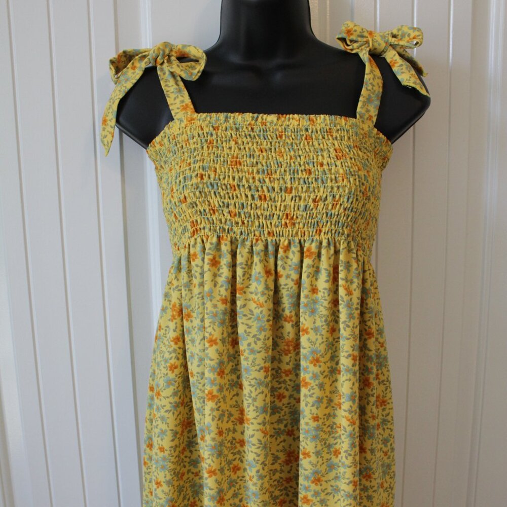 Floral Smocked Dress